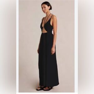 Bec & Bridge 100% Silk Casablanca Maxi Dress - Size AUS 6 | US 2 Black
